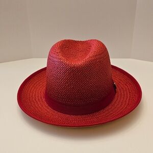 Red Fedora Hat